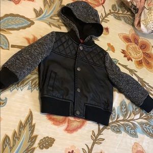 Toddler leather jacket